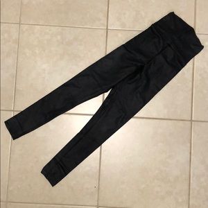 American Apparel Faux Leather Leggings
